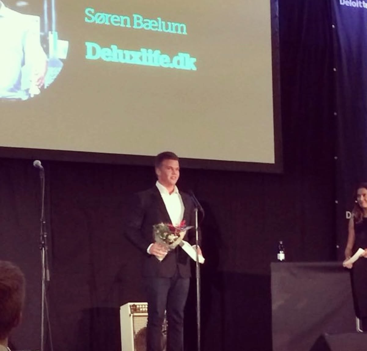Søren Bælum under et foredrag